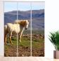 Preview: Islandpferd, Flächenvorhang 3er Set